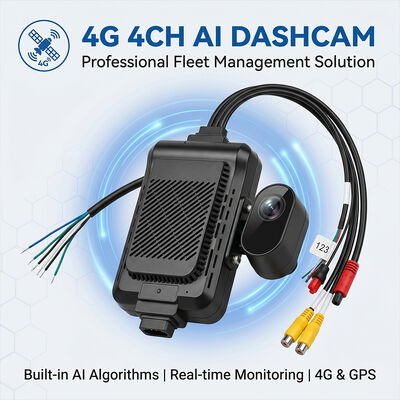Registratore 4G per veicoli pesanti con ADAS BSD - Telematica GPS con pulsante di panico SOS