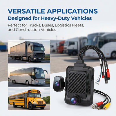 Sistema Dashcam 4G per veicoli commerciali - Tracker GPS WiFi antifurto con supporto periferico I/O RS232