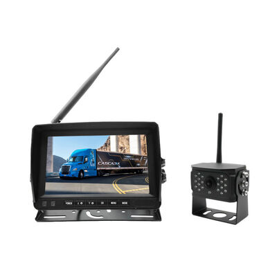 Sistema di backup di telecamere inverse per auto senza fili da 7 pollici per camion a rimorchio