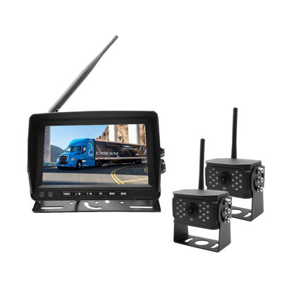 Sistema di backup di telecamere inverse per auto senza fili da 7 pollici per camion a rimorchio