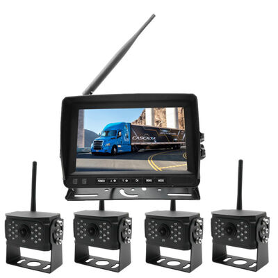 Sistema di backup di telecamere inverse per auto senza fili da 7 pollici per camion a rimorchio