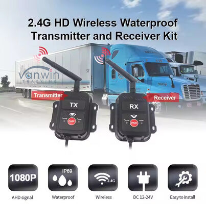 2.4G trasmettitore wireless ricevitore AHD adatto per camion autobus camion telecamera trasmettitore dispositivo wireless
