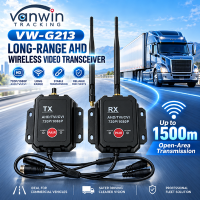2.4G trasmettitore wireless ricevitore AHD adatto per camion autobus camion telecamera trasmettitore dispositivo wireless