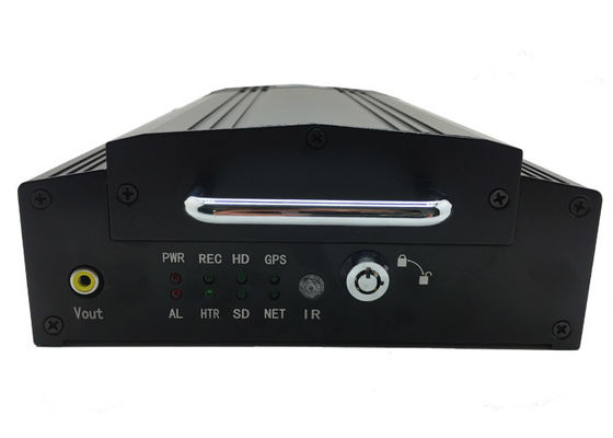 4 CCTV mobile MDVR 2TB HDD di Manica 1080P HD DVR che registra GPS 4G per il camion/taxi/bus