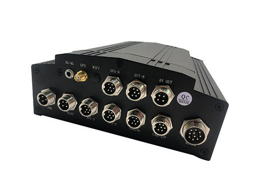 8CH 1080P AI MDVR con ADAS DMS, registratore video per camion e autobus 4G GPS, supporto HDD SSD OEM