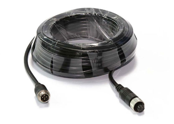 20m 4P Din Jack Cable di estensione doppio schermo femminile a maschio connettore per la telecamera del bus