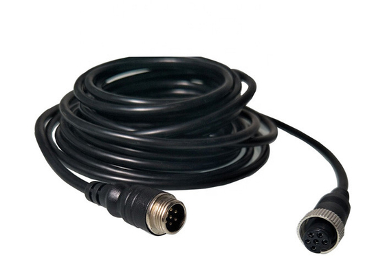 Cavo di estensione femminile di 6 PIN Aviation Plug Cable Male per la macchina fotografica del IP di Dahua Streamax