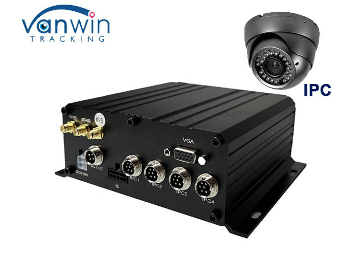 Monitoraggio a distanza mobile 4G GPS WIFI di Manica DVR del disco rigido 4 della carta di deviazione standard per il camion/taxi/bus