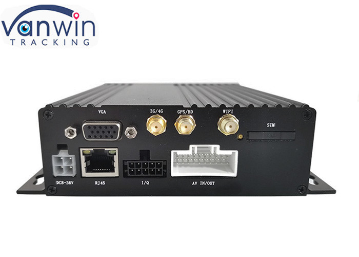 1080P AHD Dual SD dvr di sicurezza mobile 4Ch GPS 3g 4g Wifi per la flotta degli autobus