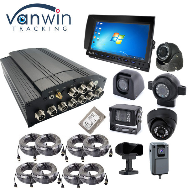 4G 5G 1080P 8 canali sistemi di telecamere DVR mobili per autobus scolastici con software client gratuito