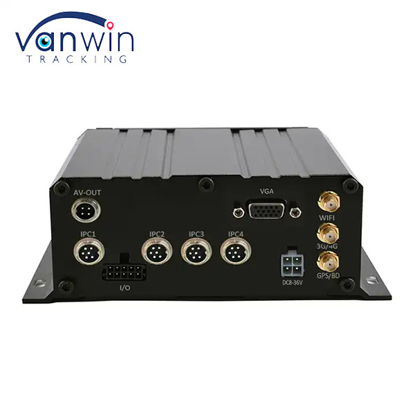 H.264 HDD 1080P 4CH MNVR Truck Bus Remote 3G 4G GPS WiFi Vehicle Network Monitoring Mobile NVR