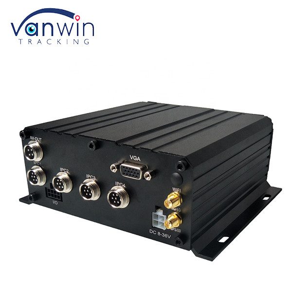 NVR mobile a 8 canali con H.264 HDD 1080P Hard Disk Remote 3G 4G GPS Wi-Fi Monitoraggio della rete del veicolo Bus Truck