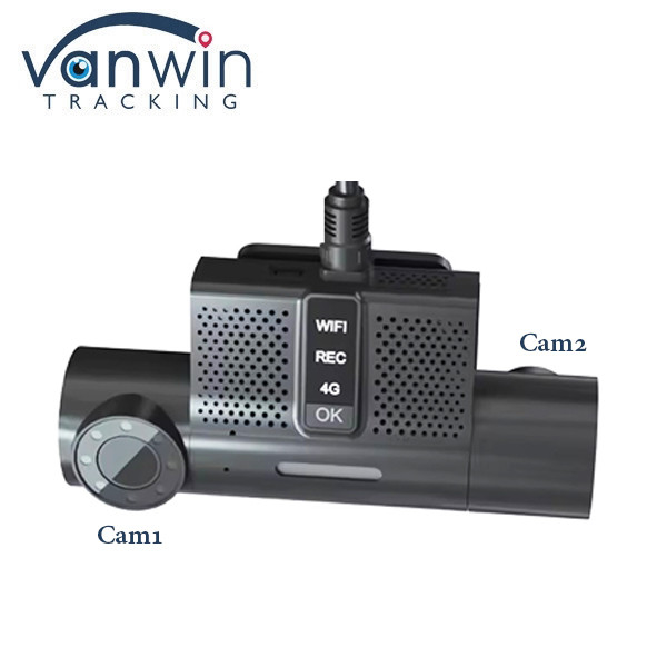 2CH Free Platform Dash Cam DVR Movil 4G GPS MDVR con angolo verticale di 180 gradi