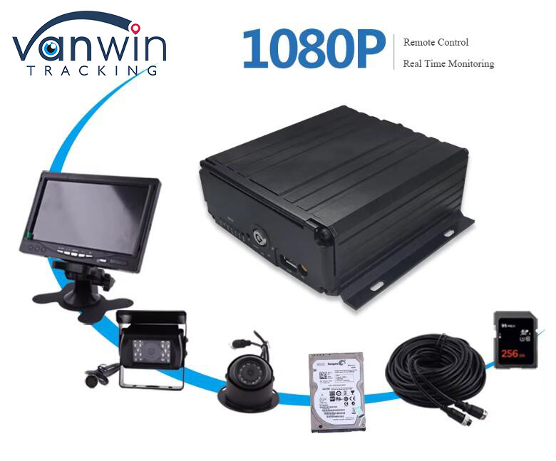 Disco rigido a 8 canali con scheda SD Mobile DVR H.264 Car MDVR per il monitoraggio della sicurezza dei veicoli