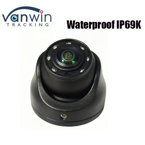 180° 1080P 2MP impermeabile IP69K Fotocamere a cupola interne/esterne con visione notturna IR per autobus/camion