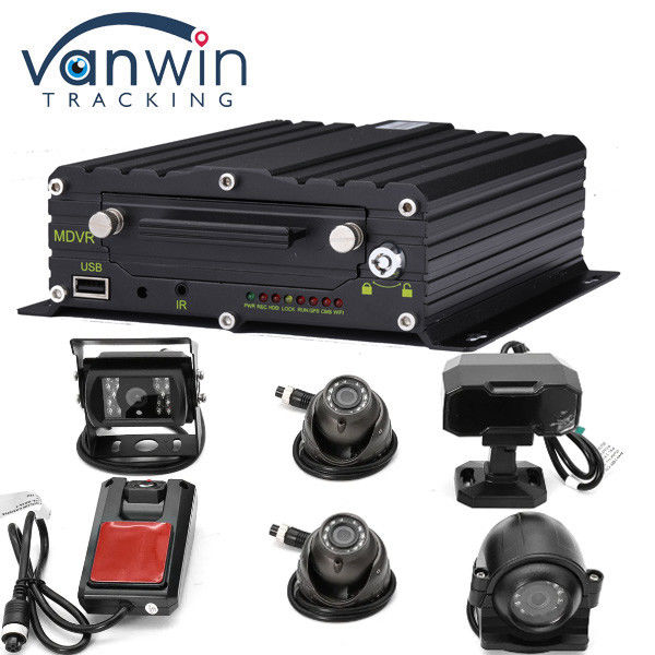 8 canali Full HD 1080P AI MDVR System ADAS DMS con 8 telecamere AHD per autobus / camion