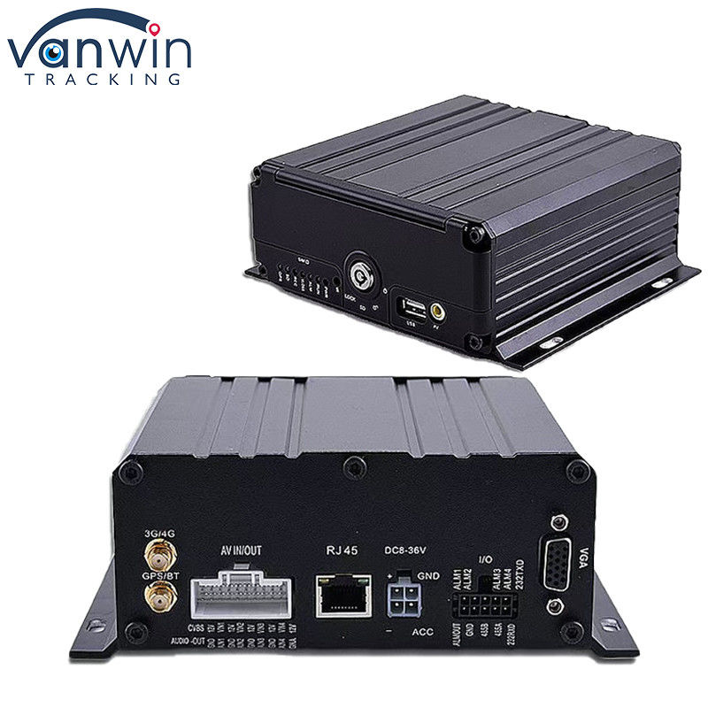Registratore per auto camion con scheda SD GPS per auto DVR mobile 1080P H.264 AHD 256GB 4CH