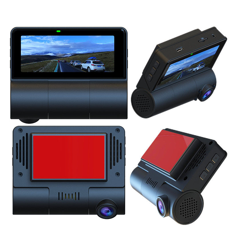 Wifi GPS Car Recorder Dual Recording Invisible 1080P Car Dash Camera con obiettivo F/NO 1.60