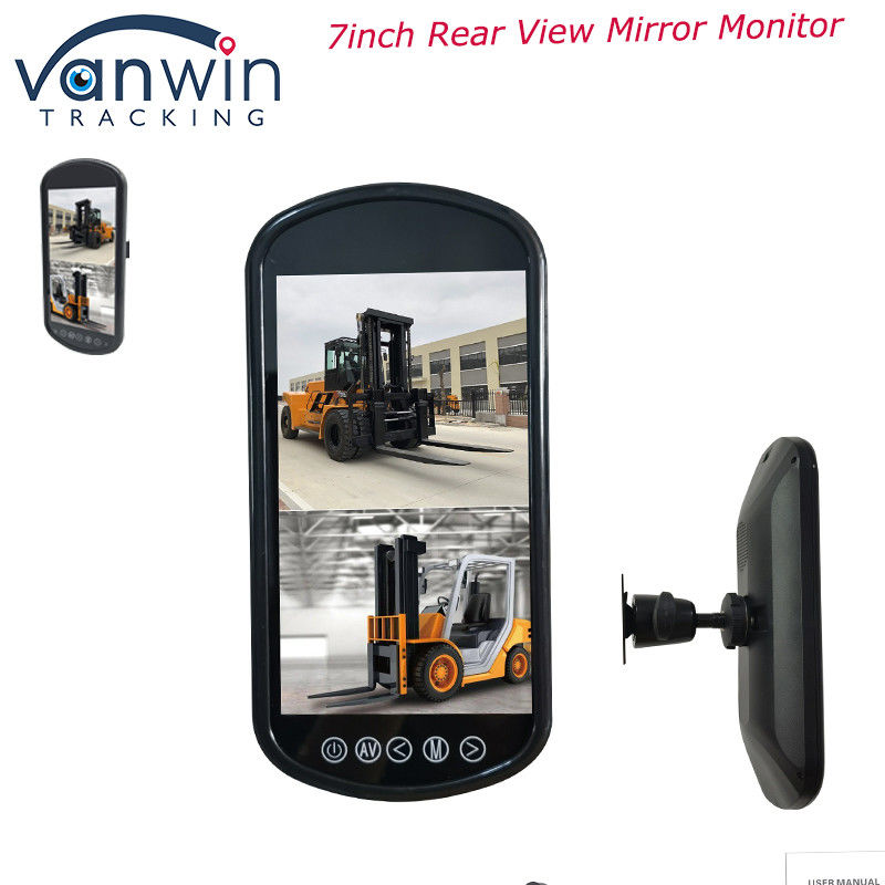 7 pollici AHD Private Mould 1080P Rear View Mirror Monitor TFT Car Monitor