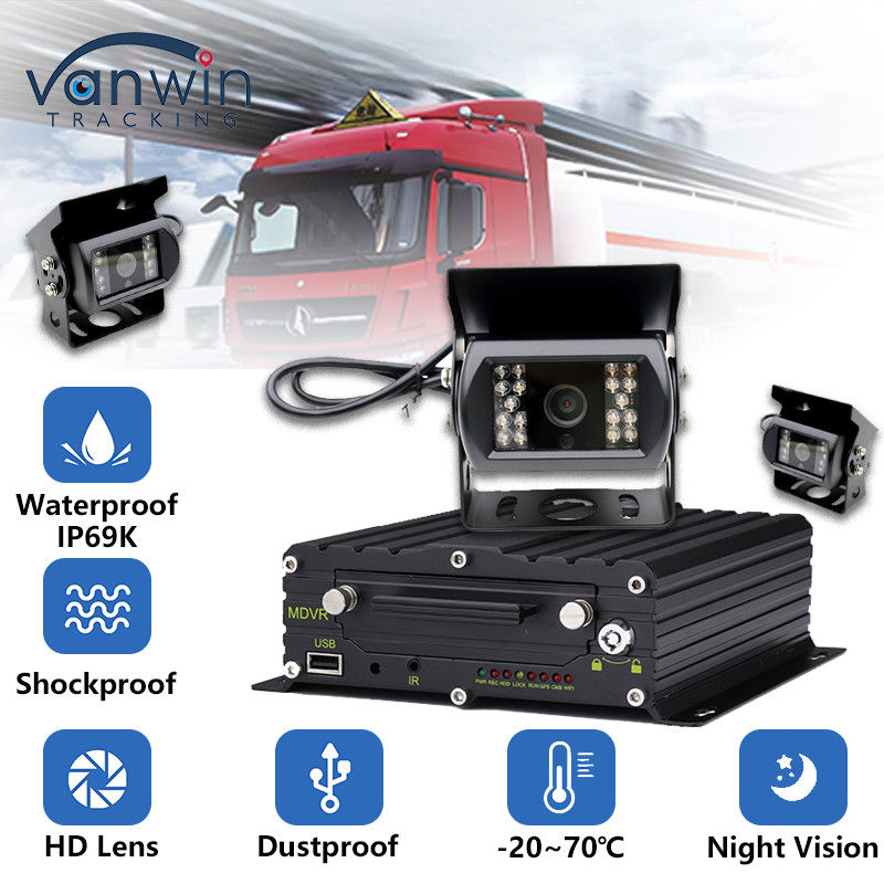 IP69 AHD 170° Fotocamera auto a grande angolo Camera CCTV di sicurezza dei veicoli per soluzioni video mobili