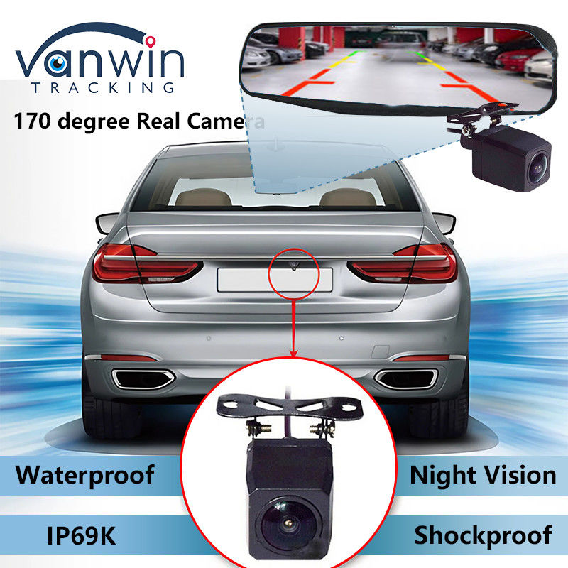 170 gradi IP69K Fotocamera di vista posteriore Full HD Visualizzazione notturna CCD Fotocamera posteriore
