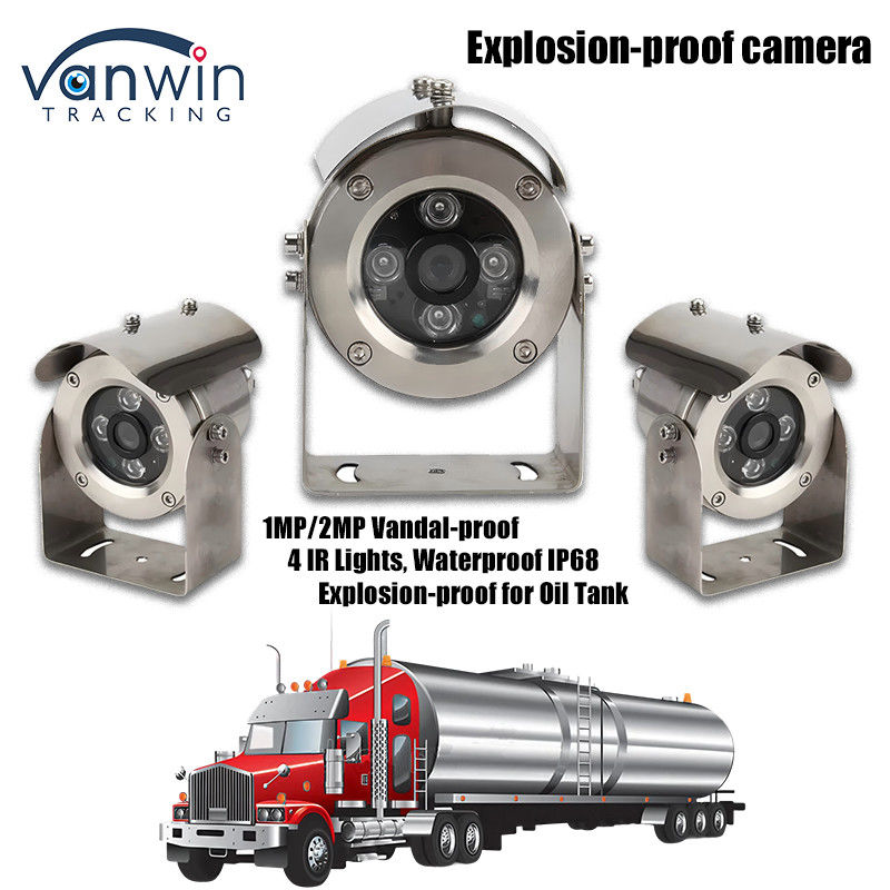 IP68 Fotocamera a prova di esplosione per l'aspetto metallico con funzione anti-corrosione per navi petrolifere