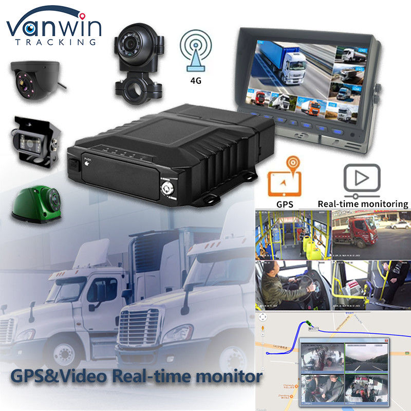 8CH video di sorveglianza HDD DVR mobile con 4G GPS WIFI MDVR per il monitoraggio in tempo reale