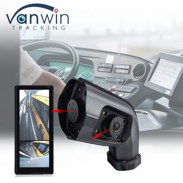 AHD 1080P DVR impermeabile 12,3 pollici fronte posteriore area cieca monitor auto con vista posteriore vista laterale