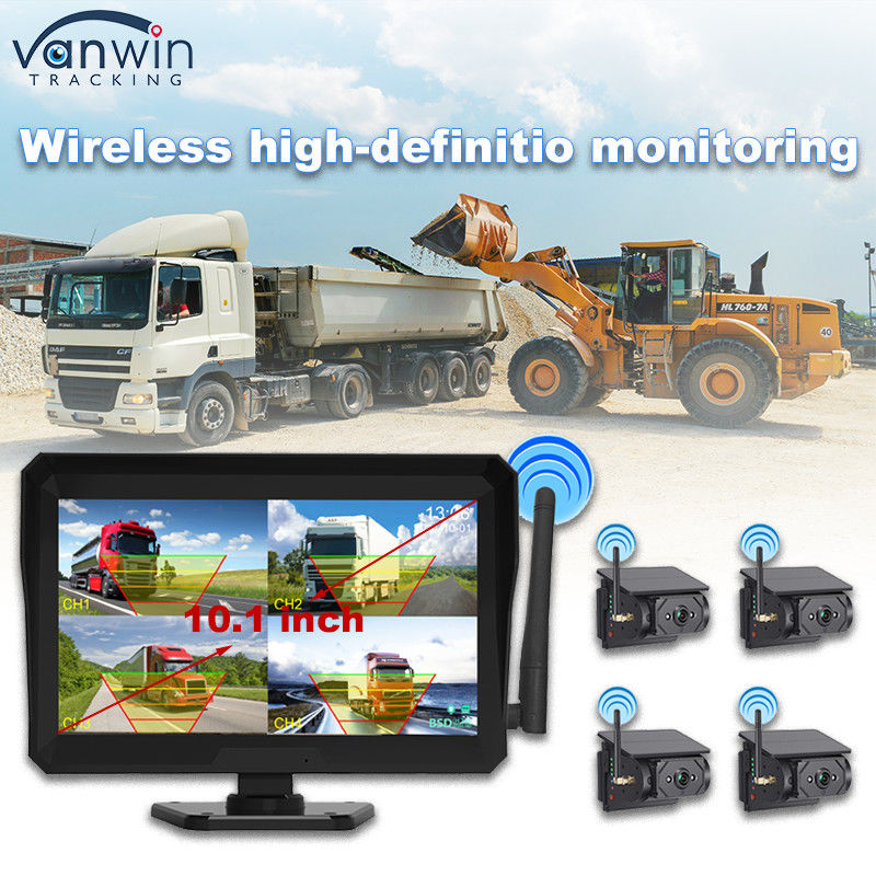10.1 pollici monitor auto energia solare sorveglianza wireless sistema CCTV sicurezza della telecamera
