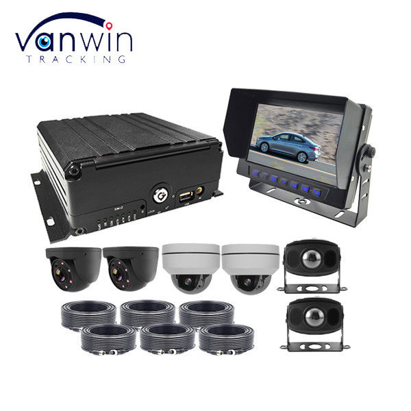 6ch 4g streaming video in tempo reale HDD Mdvr 1080p GPS Wifi per il monitoraggio dei veicoli