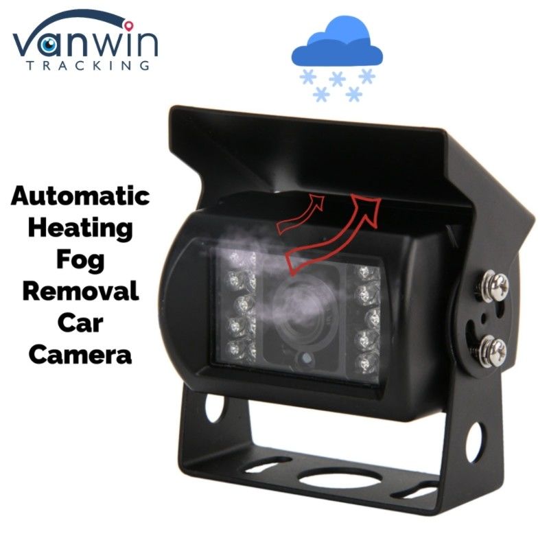 Fotocamera auto resistente agli urti ad alta resistenza all'acqua IP69K con connettore 4PIN per riscaldamento automatico e rimozione della nebbia