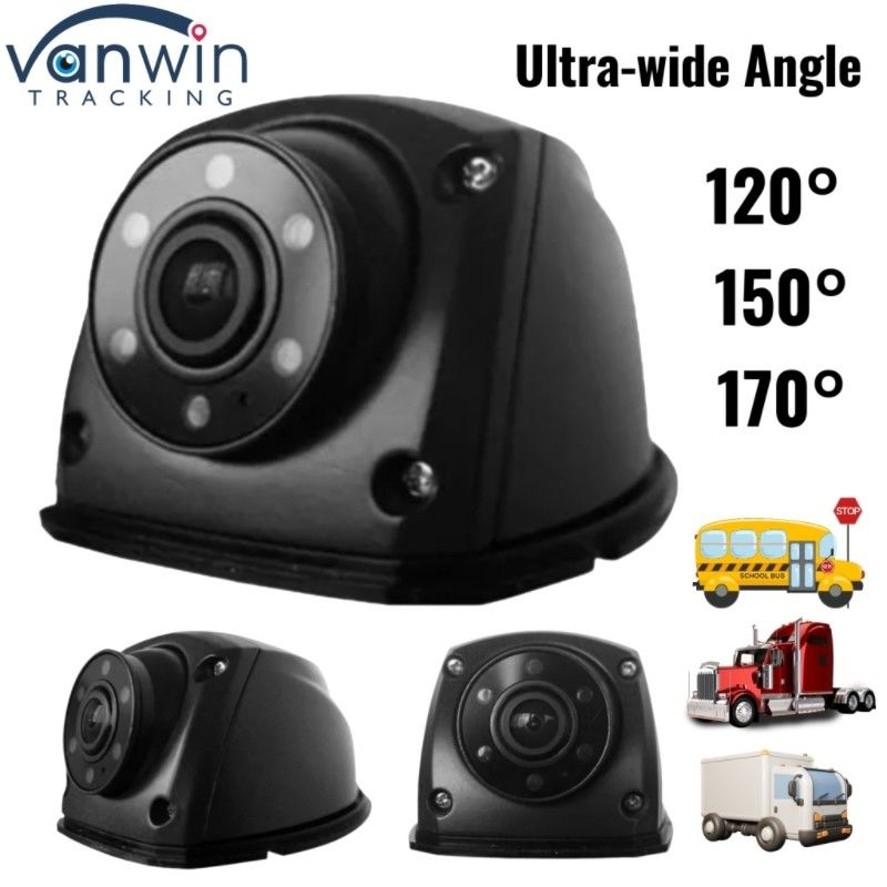 170 gradi angolo ultra-ampio IP69K Fotocamera per auto 1080P AHD Sistema di sorveglianza intelligente per veicoli