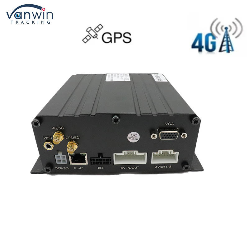 Facile da installare 4CH MDVR 4G WiFi GPS Monitoraggio supportato Monitoraggio della flotta per taxi camion Bus Camera con CMSV6 Software