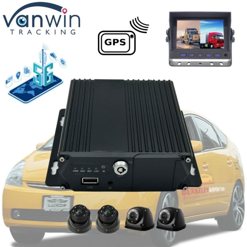 5G GPS Vehicle Tracker 4 Channel SD Card MDVR per il supporto di taxi e autobus