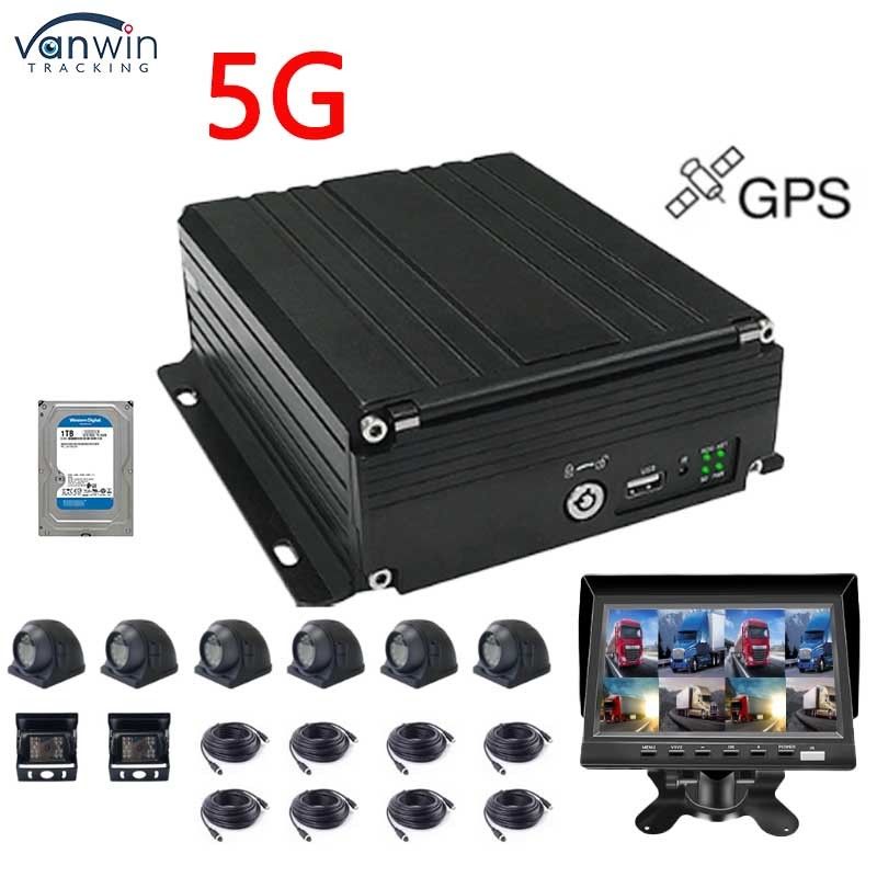 8CH HDD DVR 5G GPS 1080P HD Support OEM MDVR Video System per la sicurezza della flotta