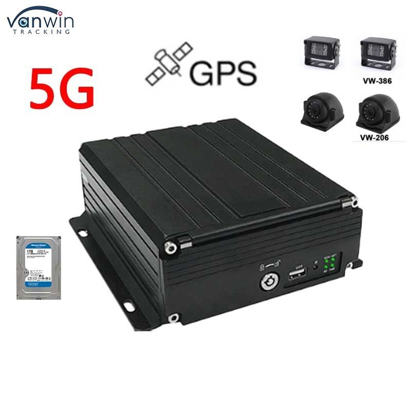 4 canale HDD DVR 5G GPS Tracking 1080P HD Moblie DVR Video System Supporto OEM/ODM Per Auto Truck Bus MDVR Auto Black Box