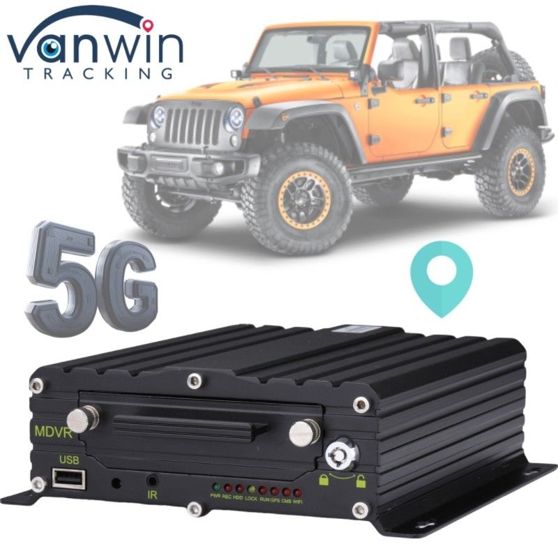 1080P HDD MNVR a quattro canali con GPS 5G per il monitoraggio dei veicoli