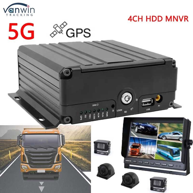 4CH Mobile NVR1080P AHD 5G WIFI E GPS 1 HHD Network Video Recorder