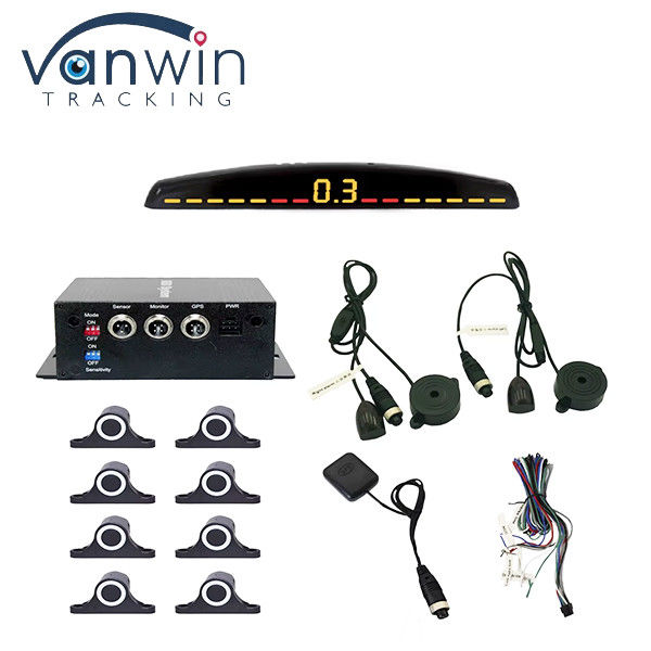 5M Parcheggio Sensore Auto Parcheggio Kit Buzzer 8 Sensori di backup inverso Radar Alerta acustica Indicatore di sonda Sistema
