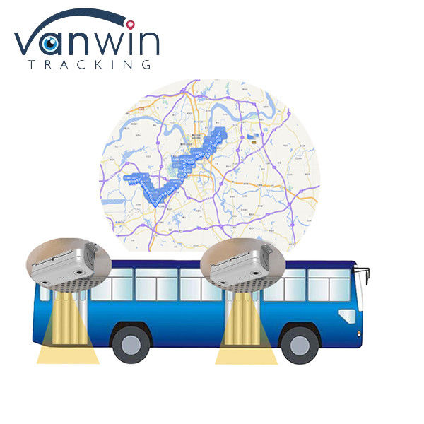 Contatore passeggeri 3G Wifi GPRS Conteggio veicolo Navigazione GPS per il trasporto pubblico Conteggio passeggeri autobus