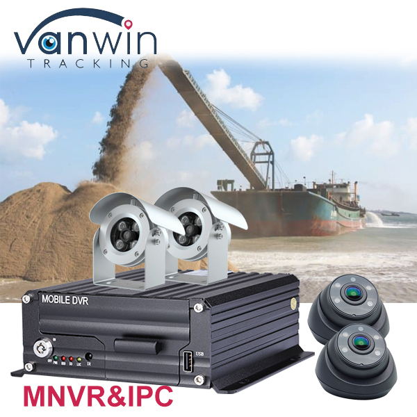 NVR di rete a 6 canali IPC 4G GPS MNVR a 6 canali per miniere, estrazione dell'oro, dragaggio di fiumi, sabbia, pompe, imbarcazioni e draghe a getto.
