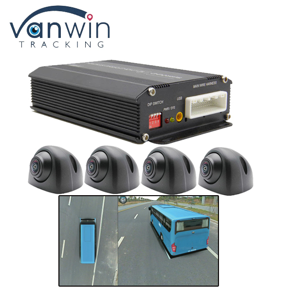 AHD 1080P AI 360 Bird Surround Camera Guida Panorama Registratore 360 Auto Camera Sistema Parcheggio Front Rear Side DVR