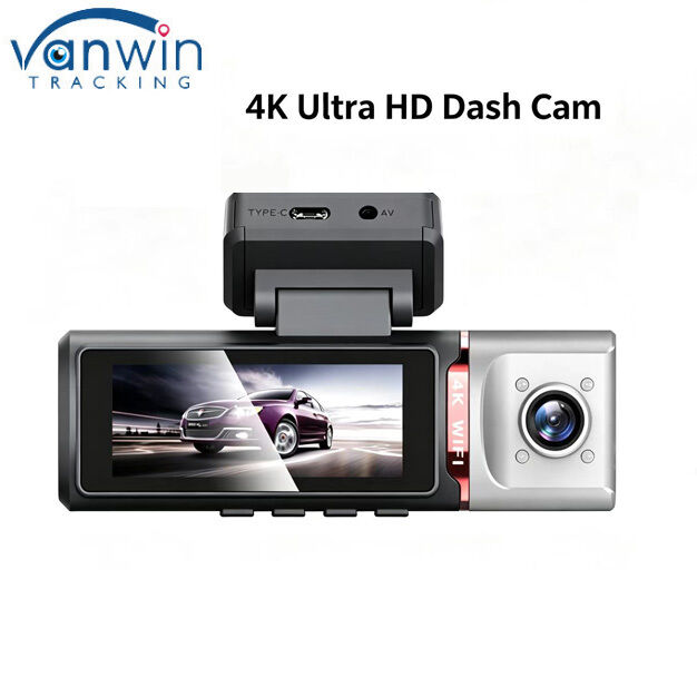 Dash camera AI 4G a 3 canali 4K frontale, ADAS e DMS, localizzazione GPS, monitor di parcheggio 24 ore su 24, 7 giorni su 7