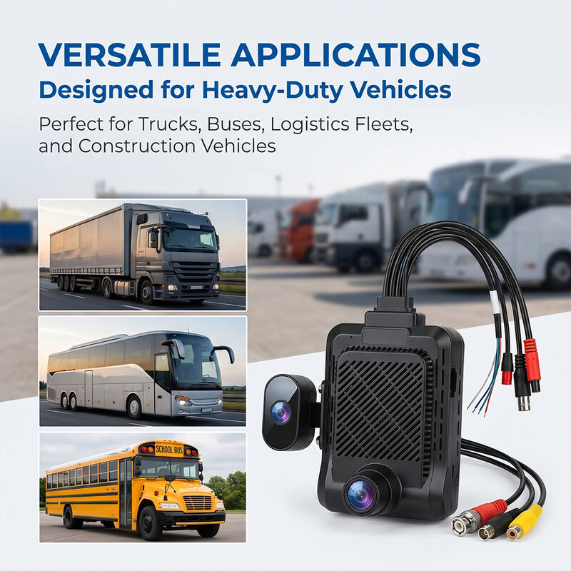 Dashcam della flotta AI 4G LTE con ADAS DMS BSD Coaching attivo per conducenti e mitigazione del rischio Blackbox per auto