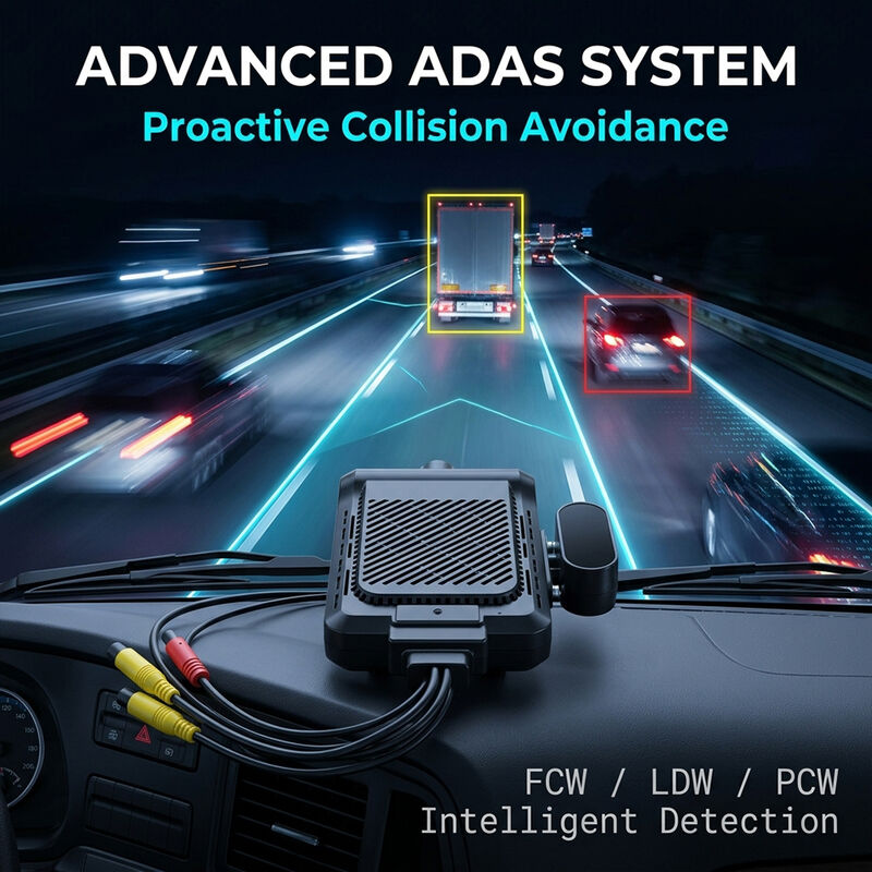 4G LTE AI Fleet Dashcam con registrazione in tempo reale degli incidenti e monitoraggio del comportamento del conducente per la sicurezza della flotta