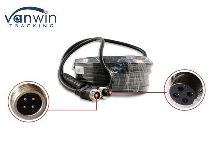 20m 4P Din Jack Cable di estensione doppio schermo femminile a maschio connettore per la telecamera del bus