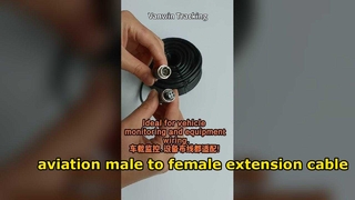Cavo di prolunga per aviazione da maschio a femmina a 4 pin