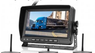Kit telecamera wireless e monitor da 10 pollici